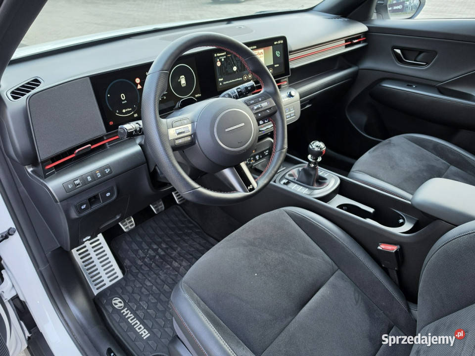 Hyundai Kona 16 TGDI 198 N Line Salon FV Marża centralny zamek Łódź