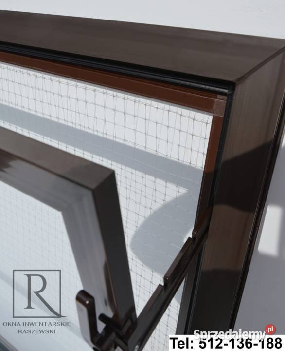 Okna inwentarskie gospodarcze 120x90 siatki ASF Jarocin