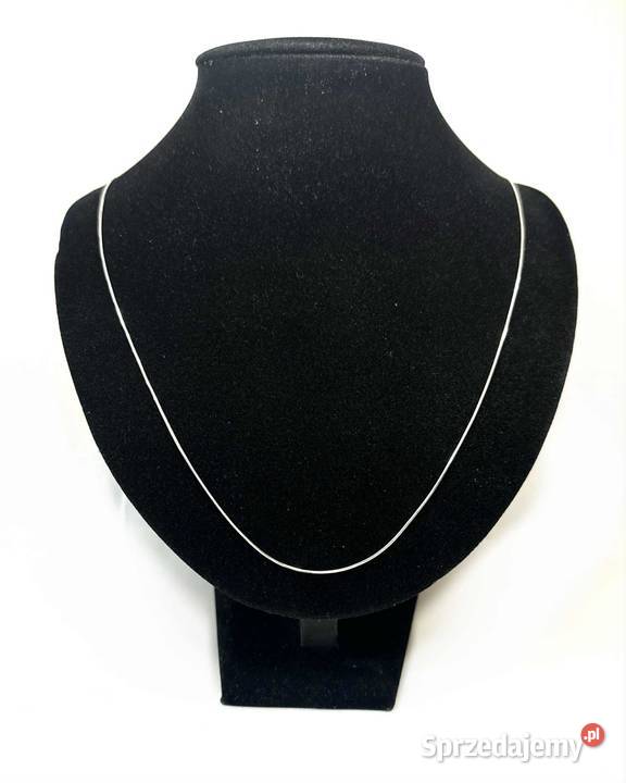 Nowy Rodowany Srebrny Łańcuszek pr 925 339g Dł Elbląg