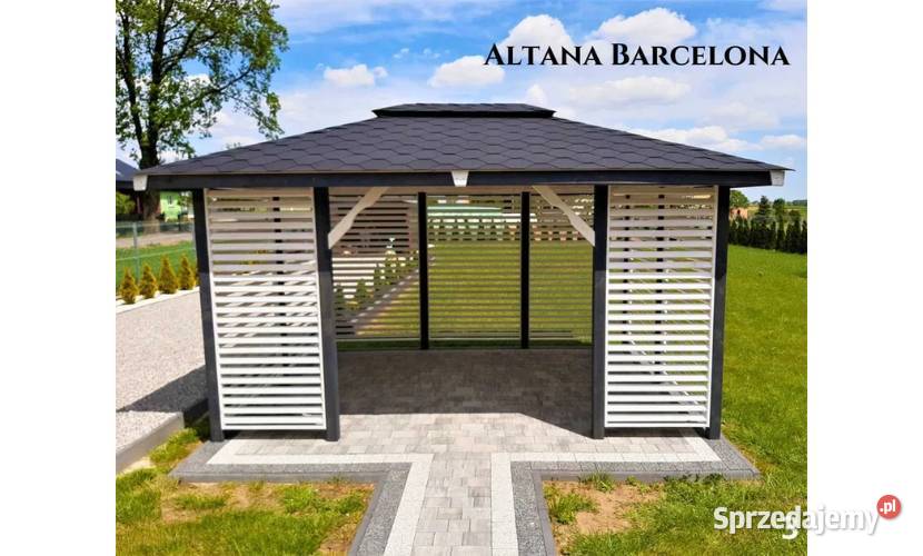 Altana drewniana ogrodowa Barcelona Szybka Altany i wiaty Marki