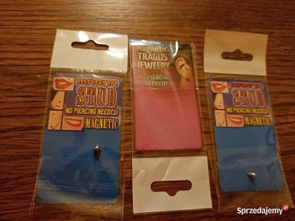 fake piercing na magnes zestaw Dąbrowa Górnicza sprzedam