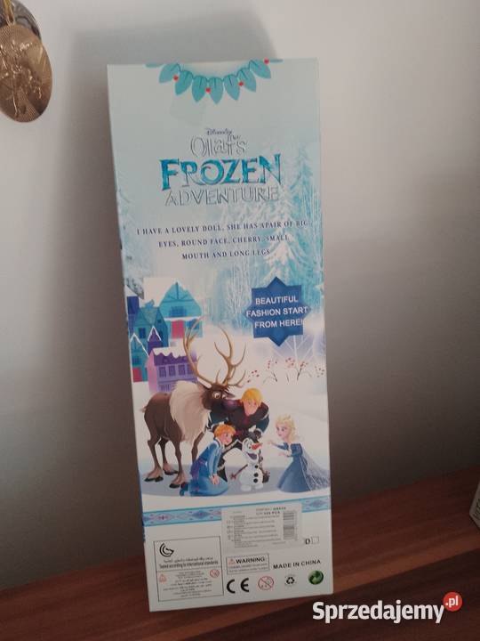 Duża lalka Disney Frozen kraina lodu Elsa Chrzanów