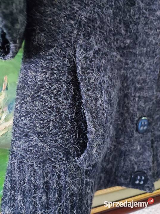 ciepły golf sweter peleryna zimowy płaszcz pareo świętokrzyskie