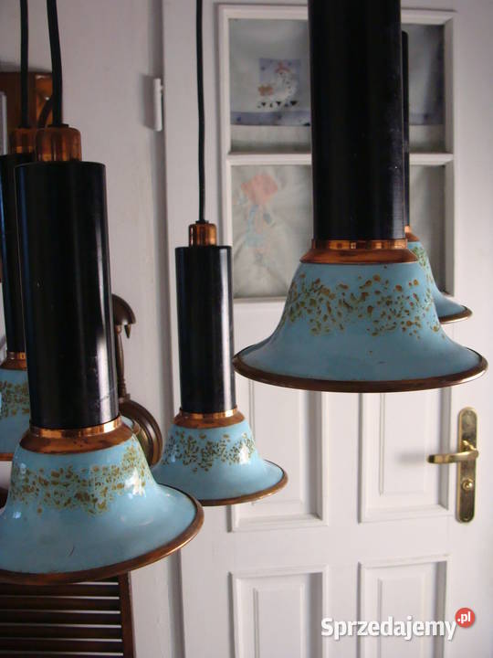 Stylowy lampa kaskadowa z lat 70 Wrocław sprzedam
