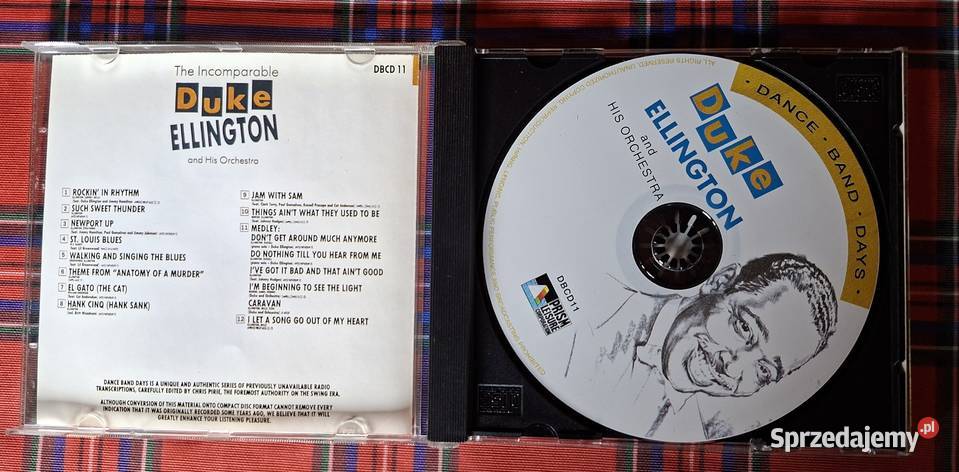 The Incomparable Duke Ellington CD CD