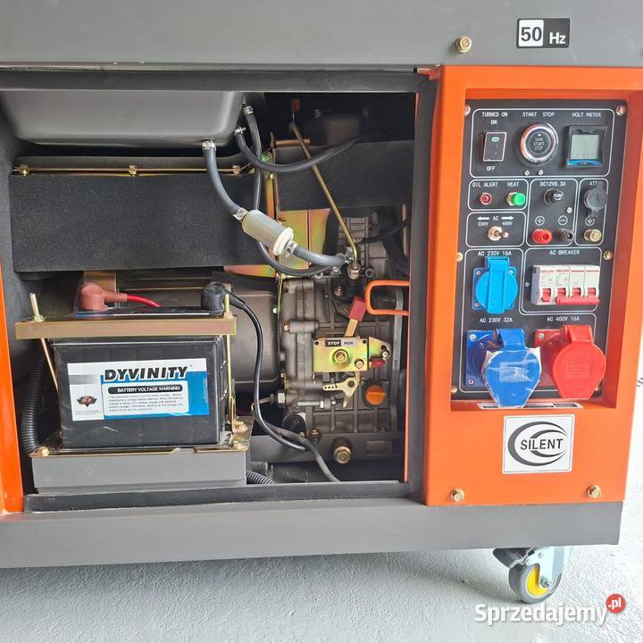 Agregat prądotwórczy 10 kVA 8 kW 230400V Dom i Ogród Chmielnik