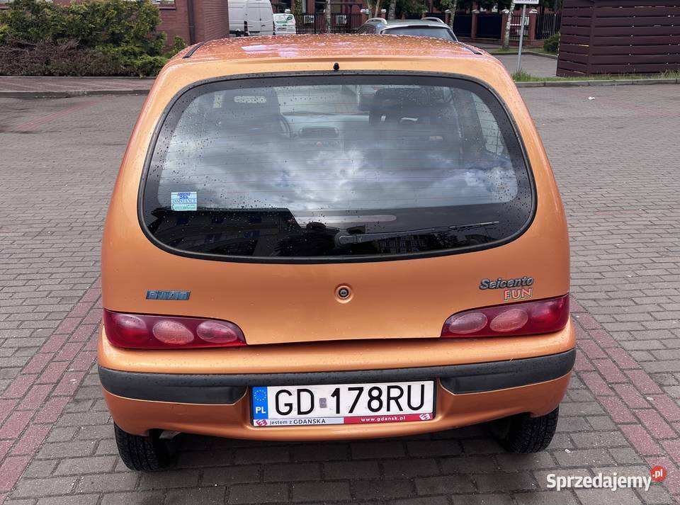 Fiat Seicento 83000km Kwidzyn sprzedam