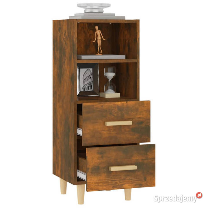 Szafka przydymiony dąb 345x34x90 materiał Warszawa sprzedam