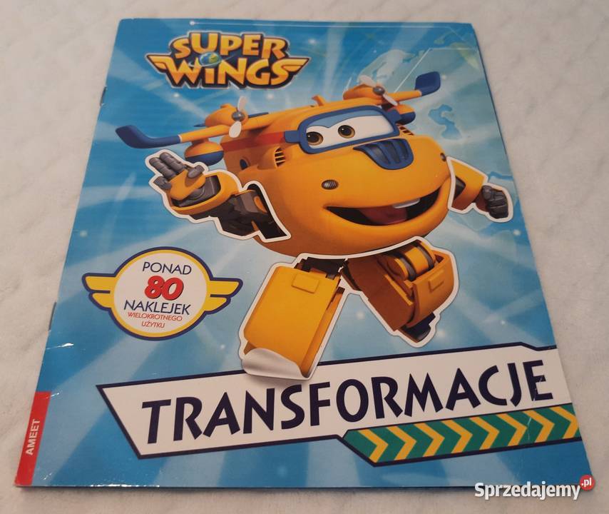Super Wings Transformacje Ameet 2017 Książeczki sprzedam