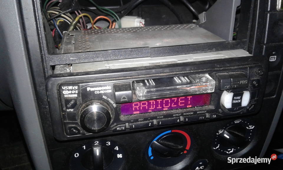 samochodowe Radio na kasety Panasonic Gorzyce