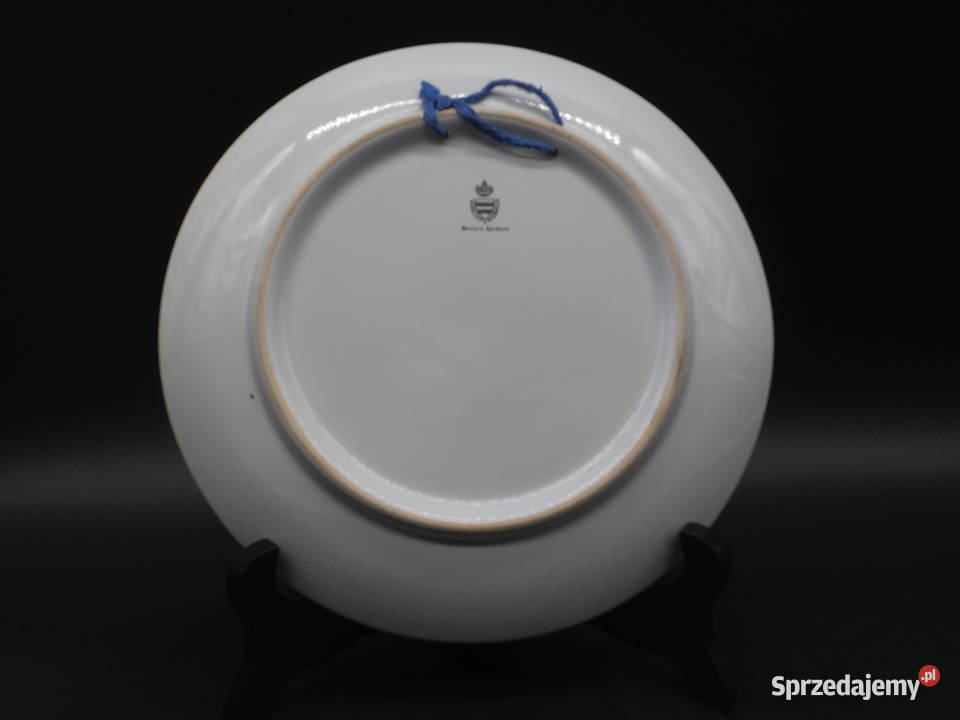 Talerz ceramiczny z Waechtersbach dekoracja wielkopolskie Raszków