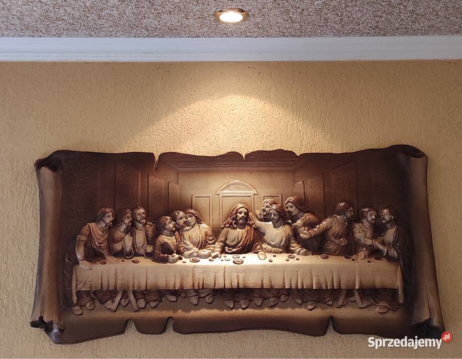 Płaskorzeźba Ostatnia Wieczerza 100 mazowieckie Warszawa
