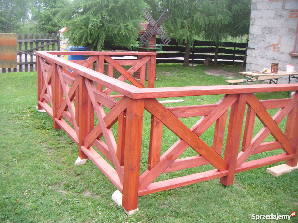 Balustrada na taras sprzedam