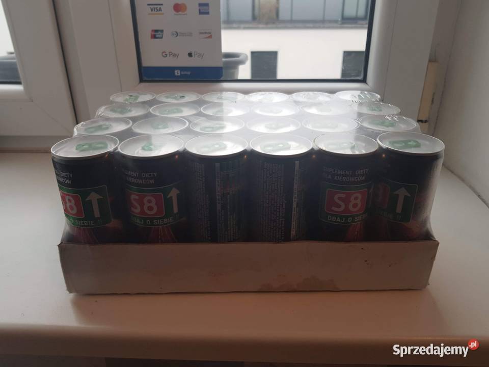 Zgrzewki napóju energetycznego Warszawa sprzedam