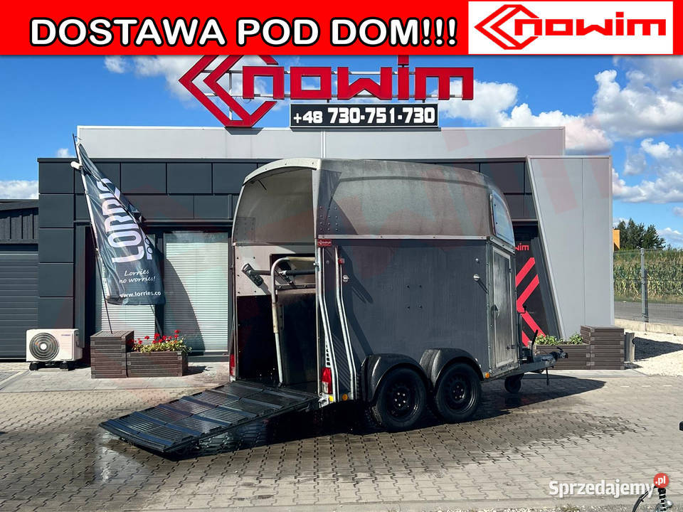 Przyczepa do 2 koni Boeckmann Duo koniara 2konna Boeckman Poznań