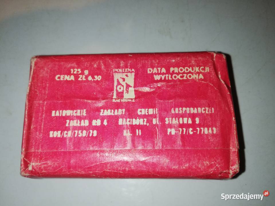 Mydło Pollena For You 1977 PRL Warszawa