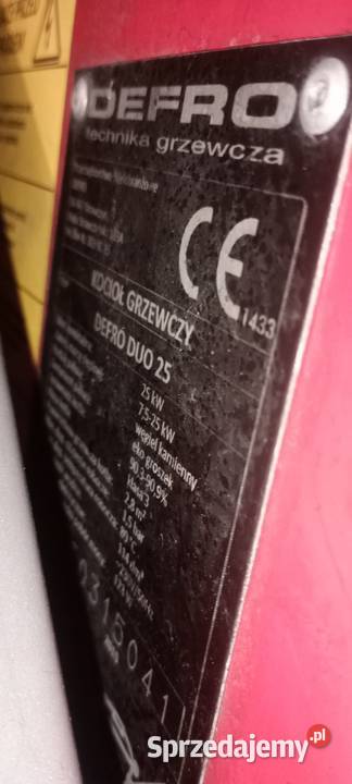 Piec Defro Duo 20 kW na ekogroszek