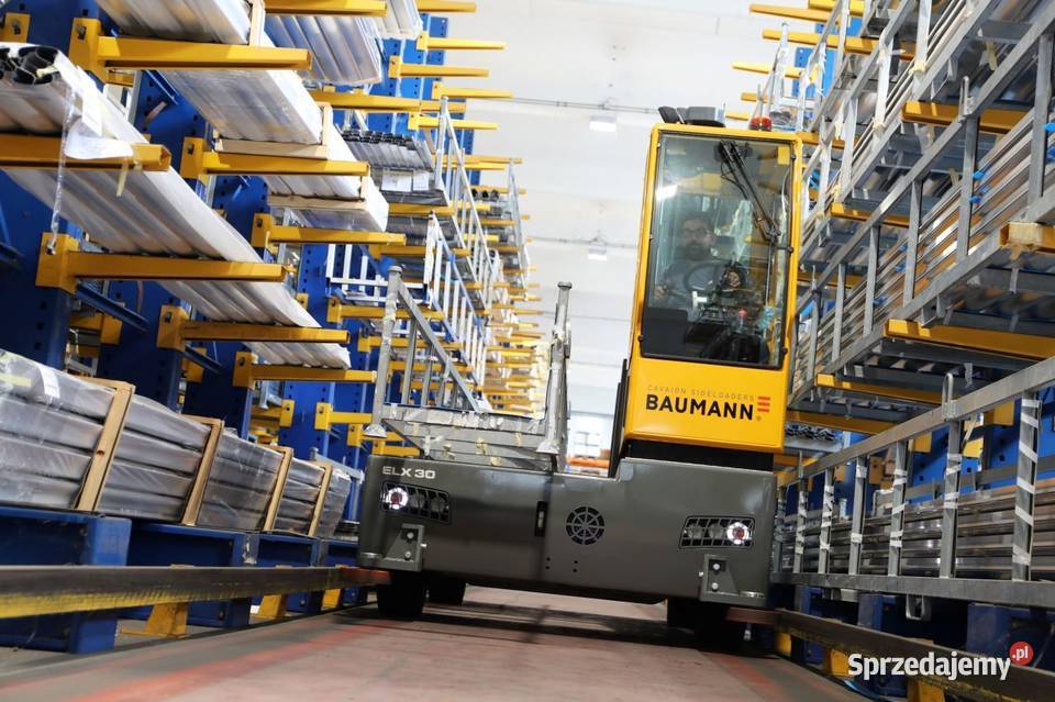 Boczny wózek widłowy Nowy 5 ton Elektryczny do Elbląg