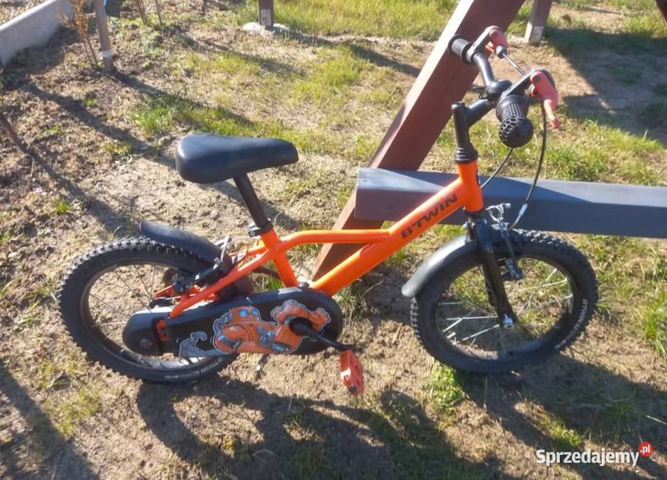 Rower dziecięcy BTWIN 16 16" dolnośląskie sprzedam