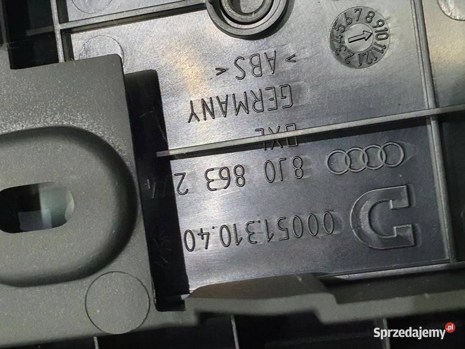 TUNEL ŚRODKOWY AUDI TT 8J0863245 osobowe