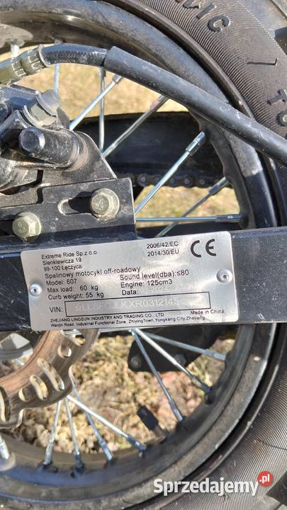 Cross 125 mało używany