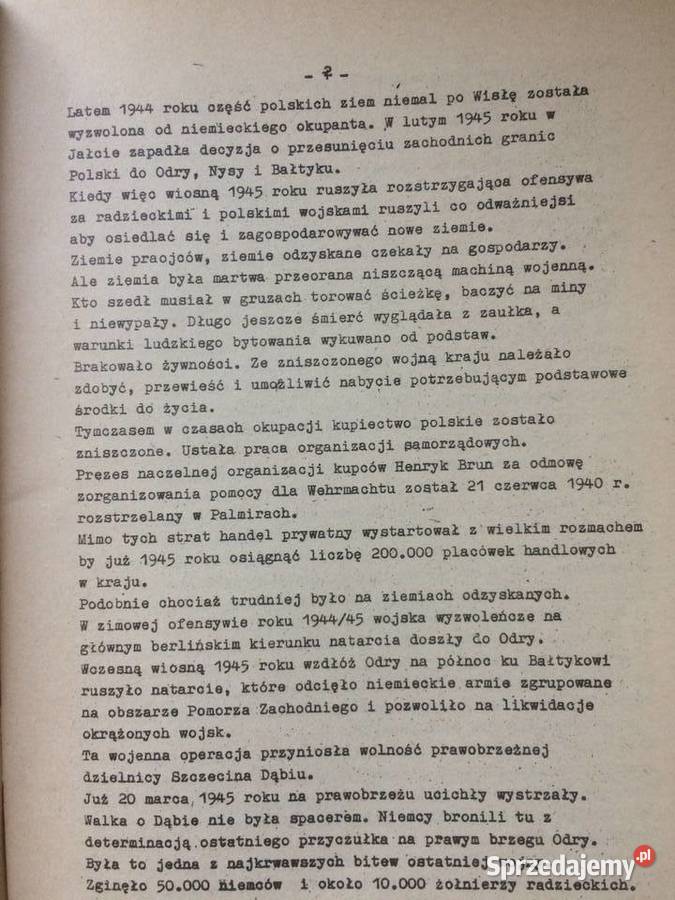 3416 Zarys Historii Kupiectwa WojSzczecińsk Szczecin