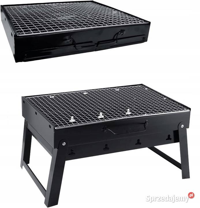 GRILL ogrodowy PRZENOŚNY WĘGLOWY SKŁADANY Rzeszów