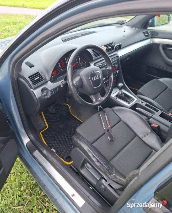 Audi A4 B7 16 MPI Sline 2x Zadbane 1600cm3 Czarny Dunajec