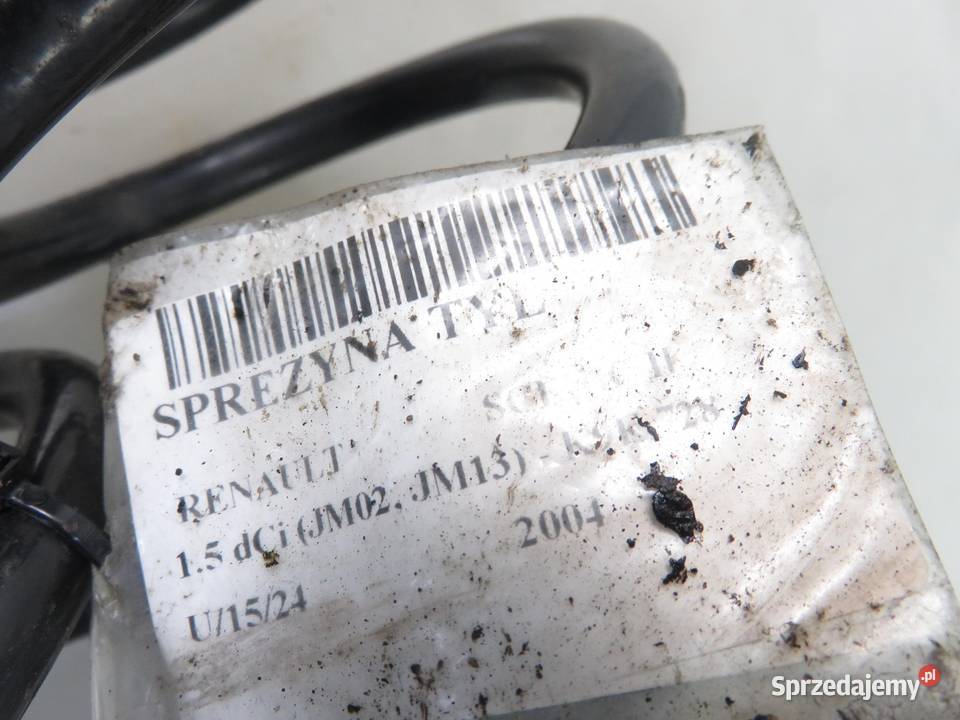 SPRĘŻYNY TYŁ RENAULT SCENIC II sprzedam