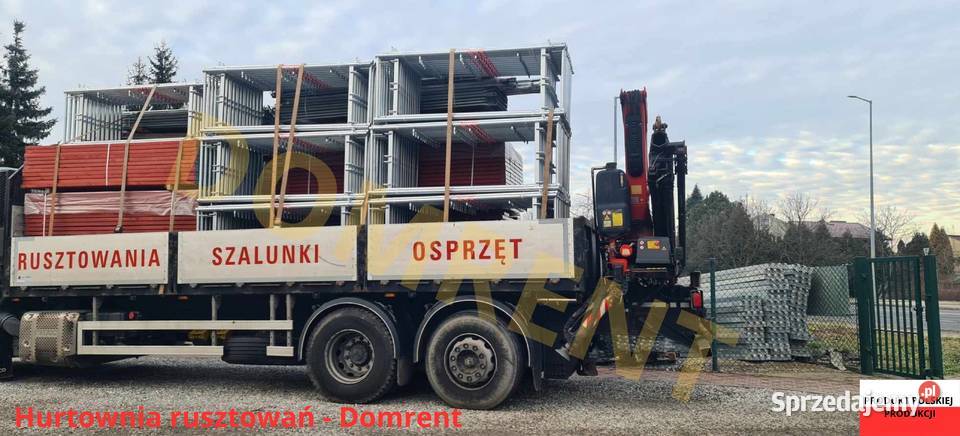 Rusztowanie plettac 7858 brutto Rusztowania świętokrzyskie Staszów sprzedam