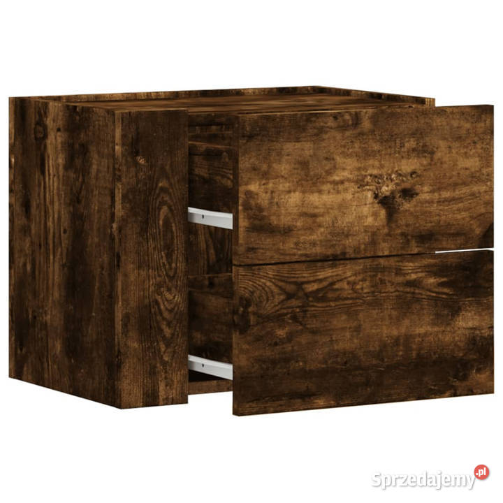 Wiszące szafki nocne 2 przydymiony dąb 45x30x35 Nocne mazowieckie