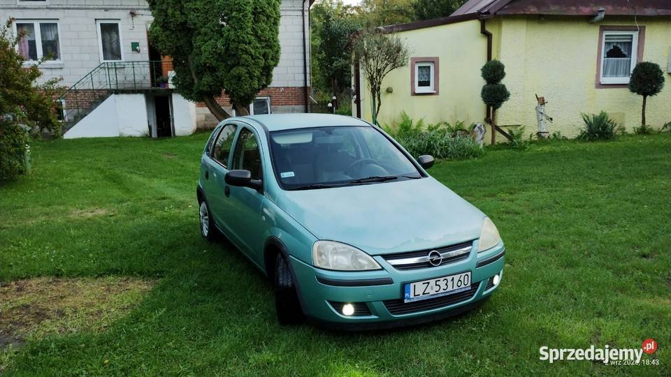 Opel Corsa C 2005 12 80 Sprawna klimatyzacja Zamość