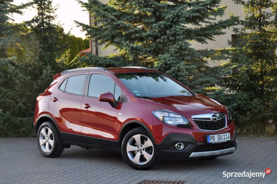 Opel Mokka 14T140Android AutoKameraWelurRelingI Motoryzacja mazowieckie Ostrów Mazowiecka