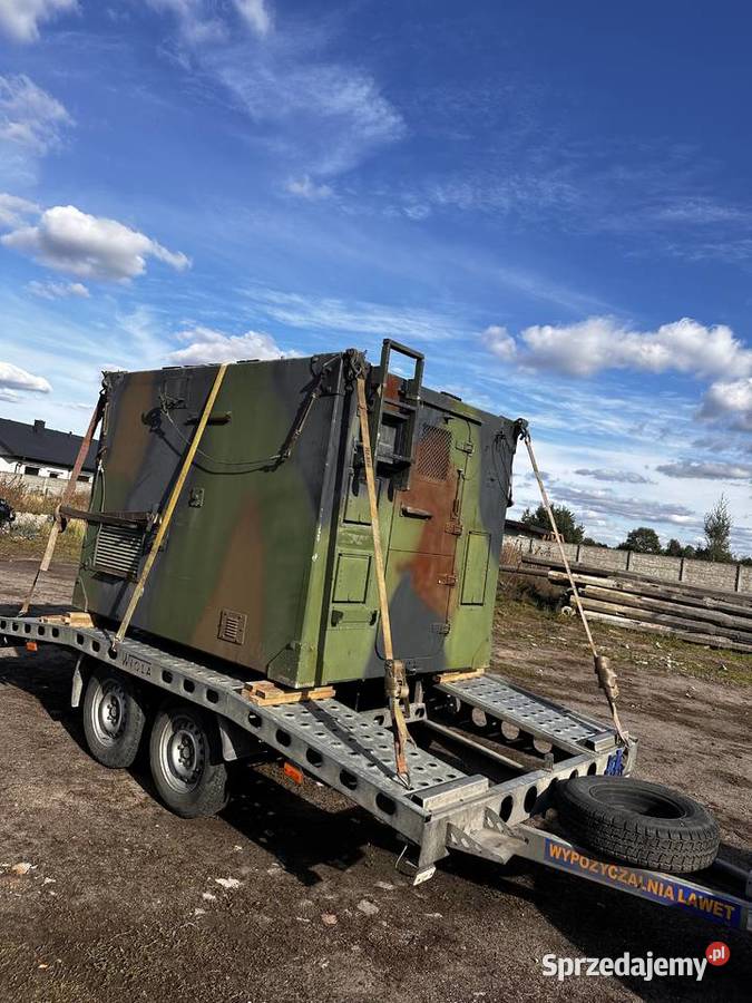 Kontener Wojskowy Aluminiowy Francuski Kamper pomorskie Gdańsk