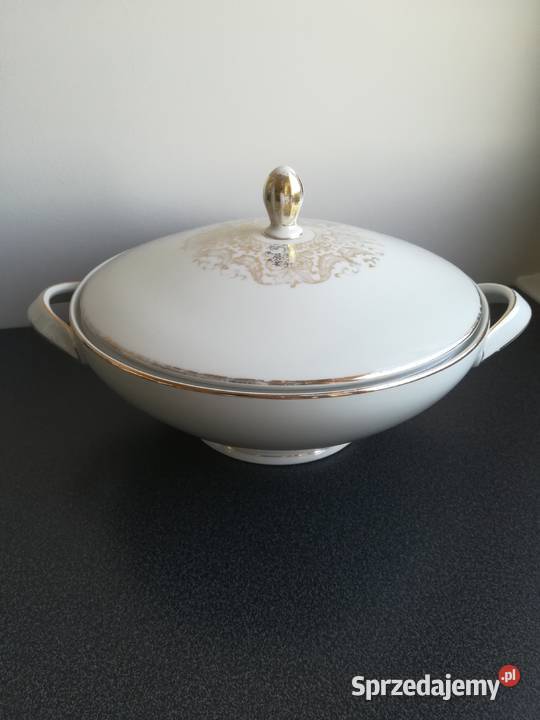 waza z porcelany ozdoba stołu stara bawarska Gdańsk sprzedam