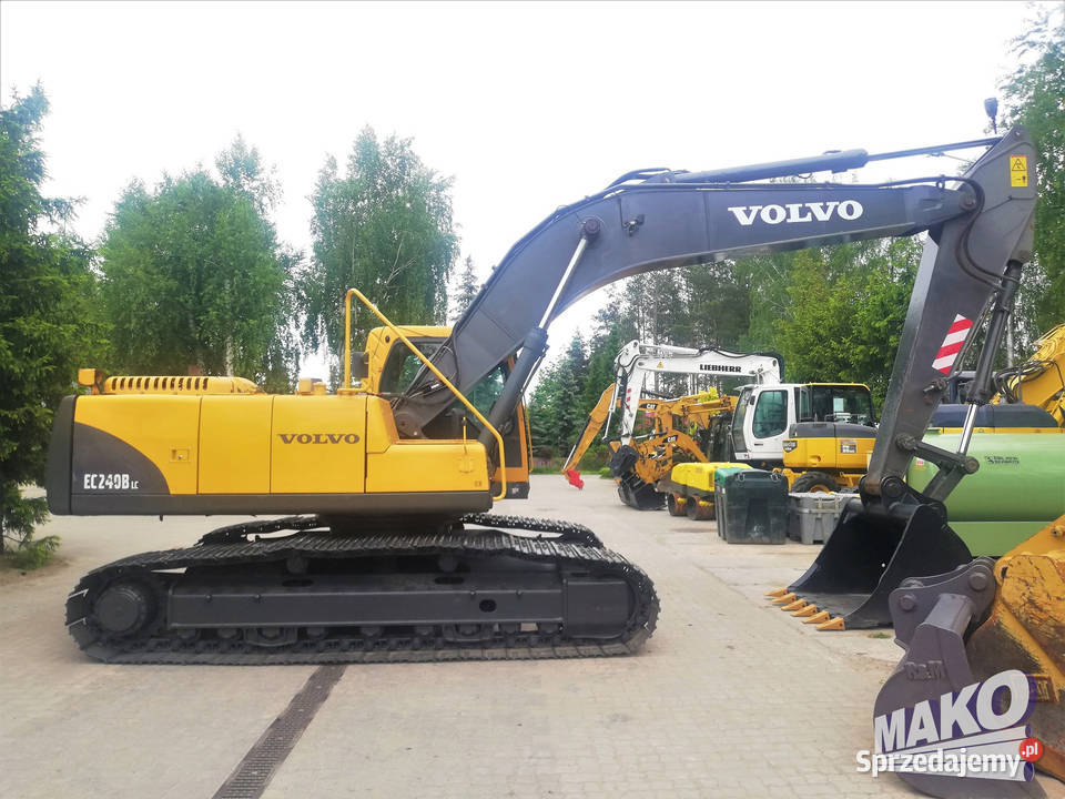 Koparka gąsienicowa VOLVO EC240 BLC 2007r 26t Koparki Ostrowiec Świętokrzyski sprzedam