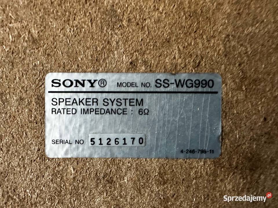 Wieża SONY MHC RG440S ori karton i akcesoria Wieże i miniwieże lubelskie Gołąb