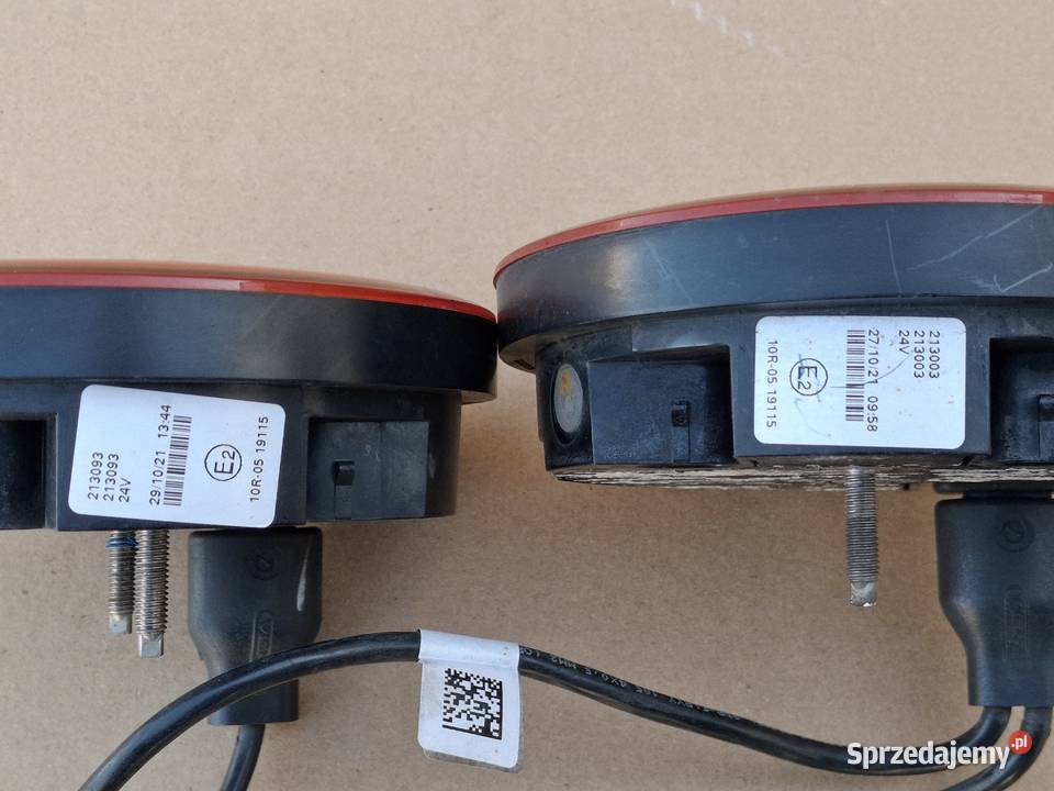 SCHMITZ NACZEPA LAMPA LAMPY TYŁ LED LCR19 Bieleń