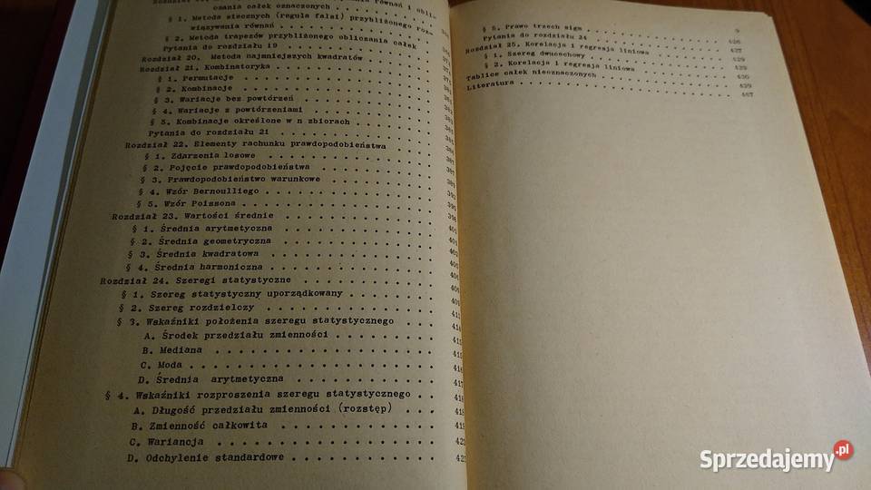 Matematyka przyrodników Zbigniew Marian Sęp Gdańsk sprzedam