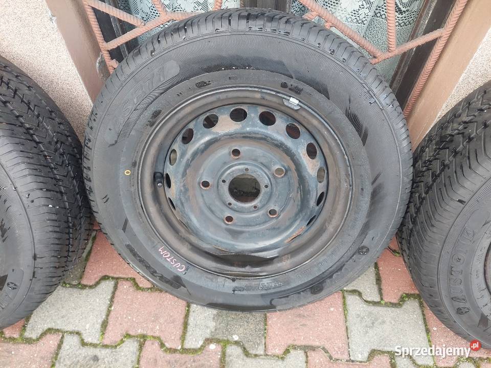 Koła Ford Custom transit felgi stalowe opony Motoryzacja