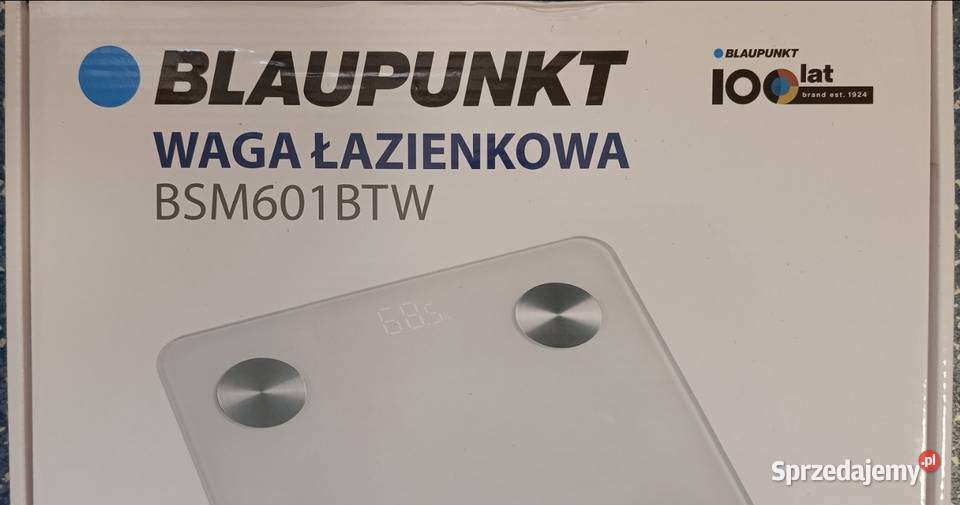 BLAUPUNKT waga łazienkowa BSM601BTW NOWA Ełk