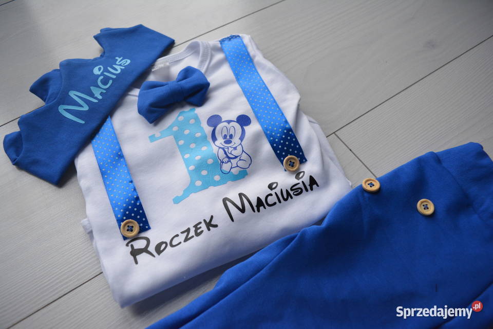 Komplet na roczek chłopiec chłopiec Waćmierz
