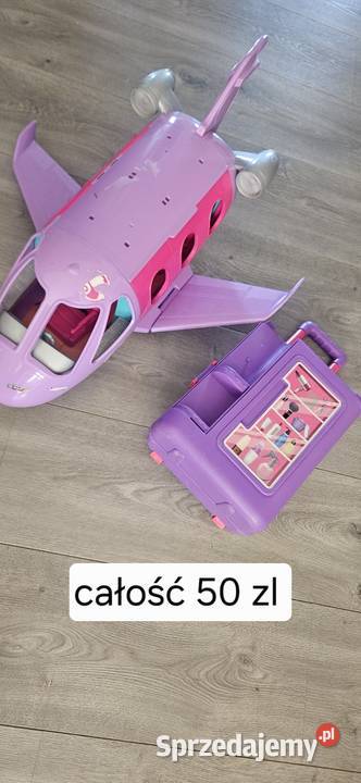 Samolot duży Barbie i walizka Gorzów Wielkopolski sprzedam