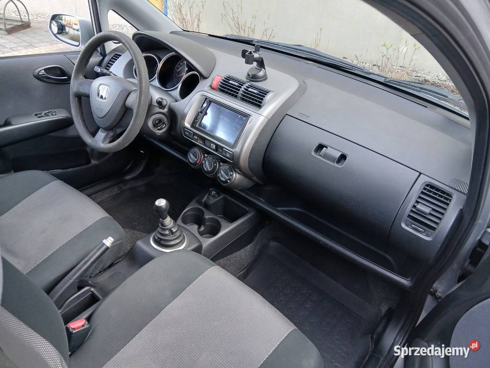 HONDA JAZZ 12 2004r Kamera Cofania Klima srebrny Jazz Gliwice sprzedam