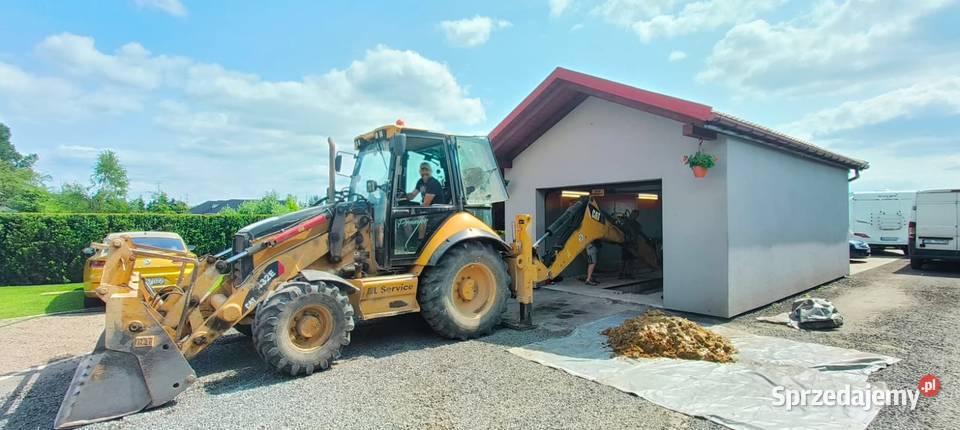 Usługi koparko ładowarka transport materiałów Świerczyniec usługi budowlane