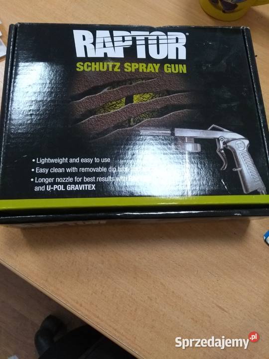 RAPTOR UPOL pistolet do konserwacji GRAVITEX Mycie i czyszczenie Pilzno