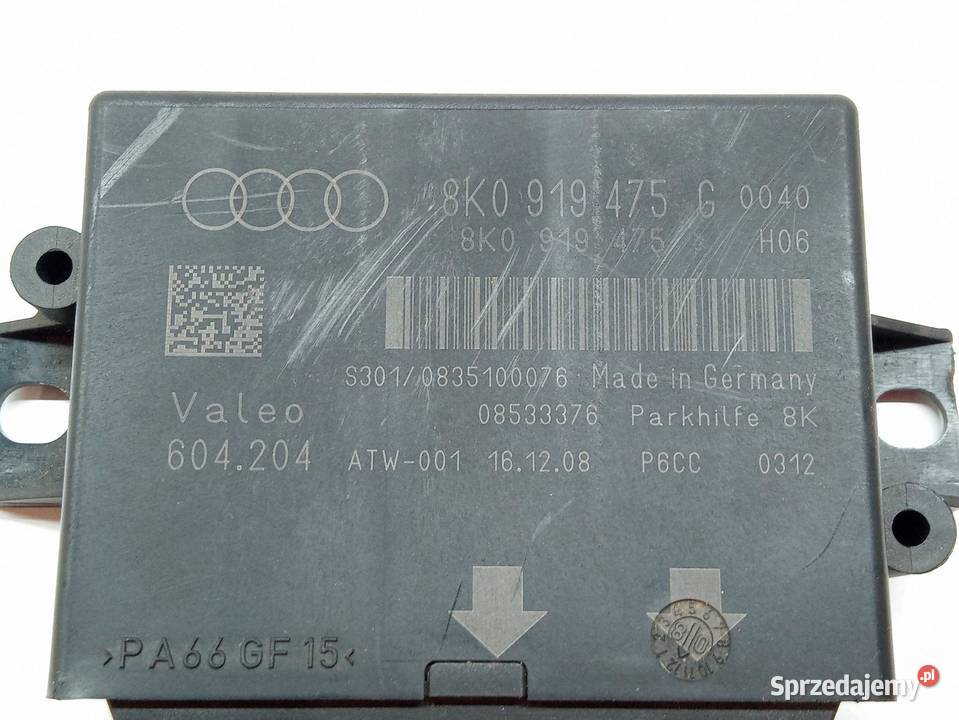 MODUŁ PDC PARKOWANIA 8K0919475G Audi A4 IV