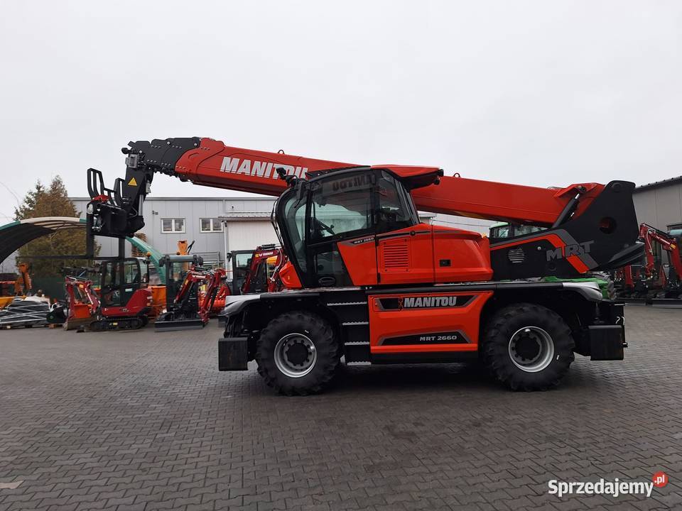Ładowarka teleskopowa obrotowa Manitou MRT 2660 lubelskie Lublin