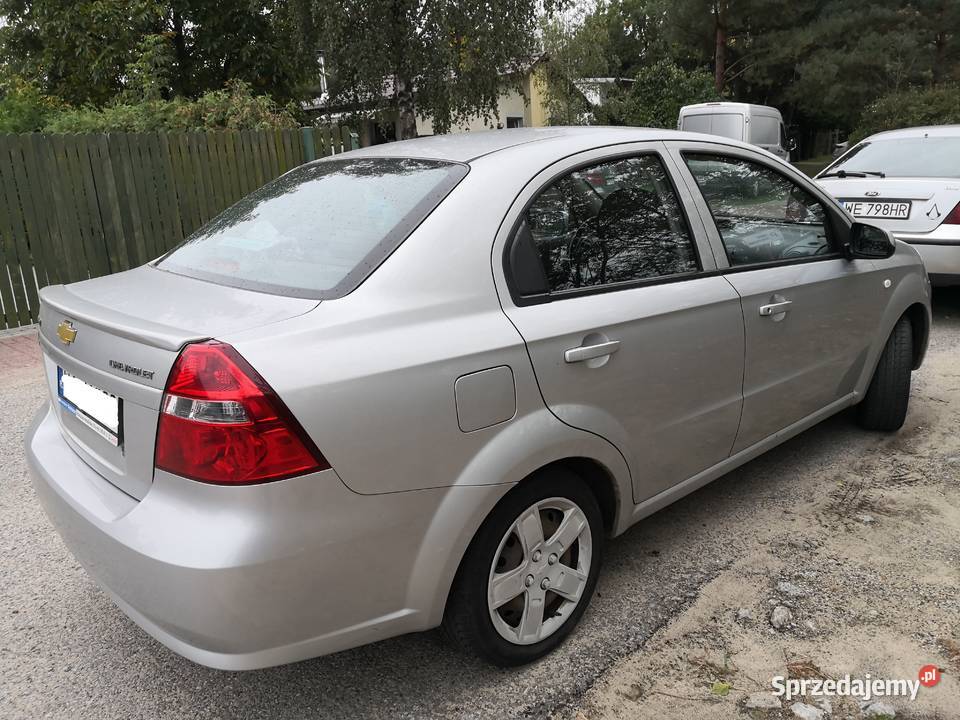Chevrolet Aveo Sedan T250 Gaz LPG bezwypadkowy Rok produkcji 2006 mazowieckie Warszawa sprzedam