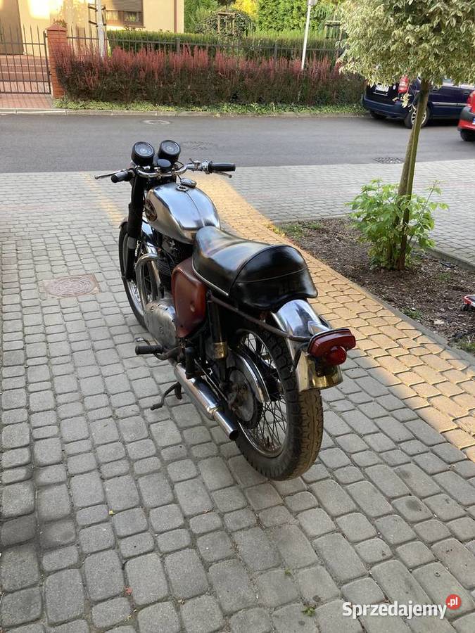 BSA Lightning 650 cc cafe racer piękna baza Rzeszów